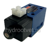 4WE10LB31/CW110-50N9K4 - Гидрораспределитель золотниковый Ду 10 с электроуправлением W110, схема LB (74-2), возврат - пружинный