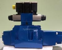 4WRZE25E325-7X/6EG24K31/A1D3M - Пропорциональный распределитель  Ду25 со встроенным усилителем (OBE), номинальный расход 325 л/мин, схема E, каналы управления X и Y - внешние, сигнал управления ± 10 В