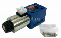 4WE10EB31/CG24N9K4 - Гидрораспределитель золотниковый Ду 10 с электроуправлением G24, схема EA (44-1), возврат - пружинный