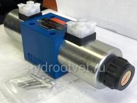 4WE10V31/CG24N9K4 - Гидрораспределитель золотниковый Ду 10 с электроуправлением G24, схема V (124), возврат - пружинный