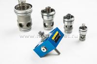 LFA25DR2-7X/025 - Крышка для логического клапана, типоразмер Ду25 функционал - DR2 = крышка с редукционным клапаном с ручной настройкой, три выхода Z2, X и Y, элемент регулировки - винт под шестигранник с защитным колпачком, диапазон настройки давления до