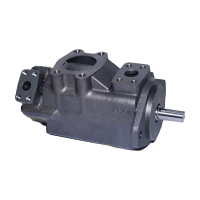 2520V21A05-01** - Пластинчатый нерегулируемый двухпоточный насос серии 2520V с рабочим объемом 67+16,7см3
