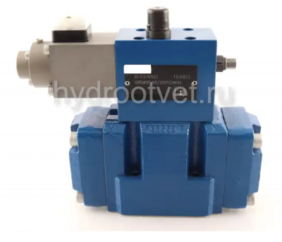3DREM10P-6X/100YG24K4V - Пропорциональный трехлинейный редукционный клапан с предохранительным клапаном, Ду10, давление регулировки до 100 бар, уплотнение V = FKM